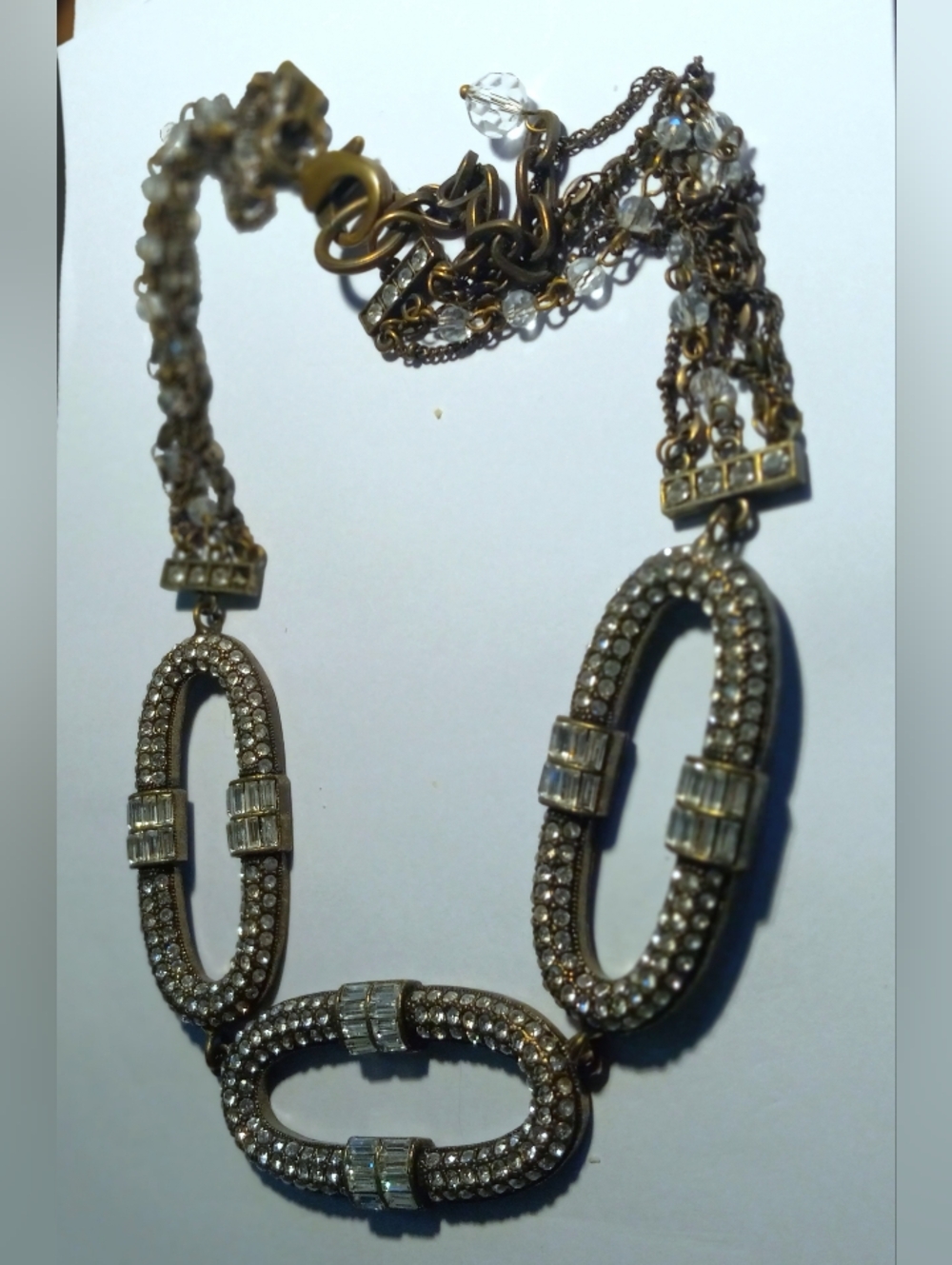 Badgley Mischka Limited Edition Silver and Black Necklace